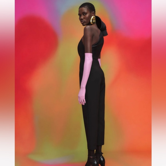 Solace London Hester Jumpsuit in Black - Picture 2 of 8